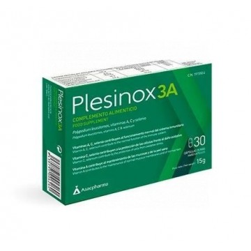 Plesinox 3A 30 Cápsulas