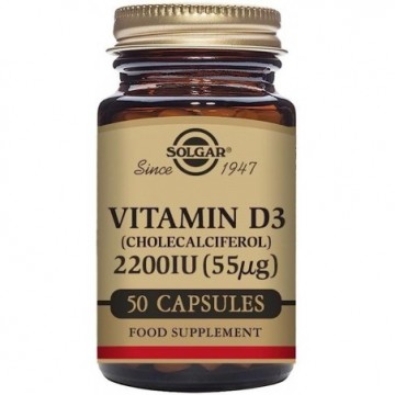 Solgar vitamina D3 50 caps