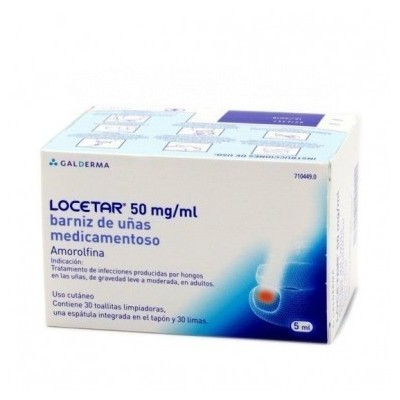 LOCETAR 50 MG/ML BARNIZ DE...
