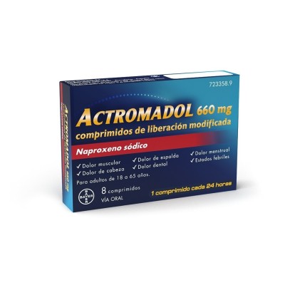 Actromadol 660mg 8...