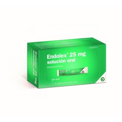 Endolex 25mg 10 Sobres...