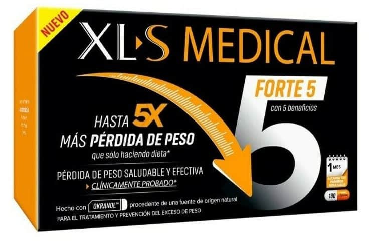 XLS Medical Forte 5 Triplo 3x180 cápsulas