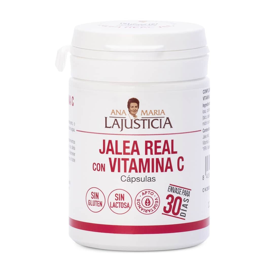 Ana María Lajusticia Jalea Real con Vitamina C 60 cápsulas