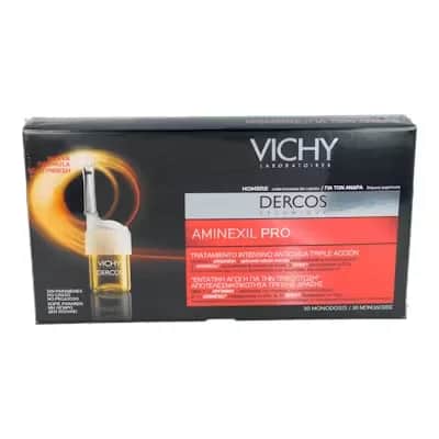 Vichy Dercos Aminexil Pro Hombre 30 ampollas