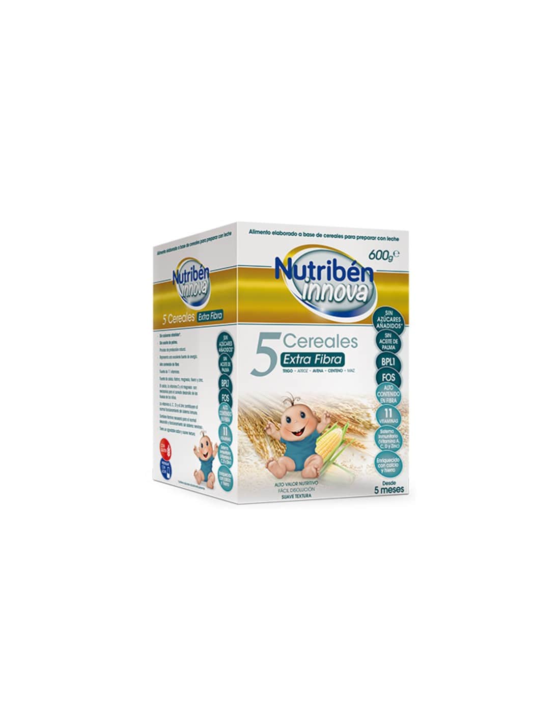 Nutriben Innova 5 Cereales Extra Fibra 600g