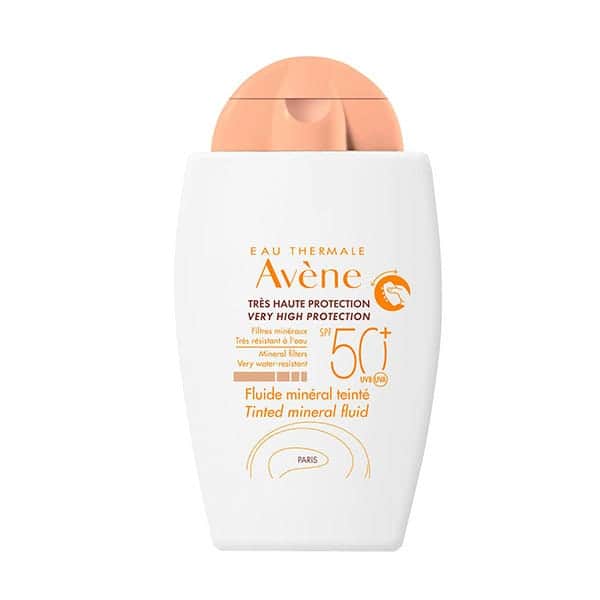 Avène Fluido Mineral Color SPF 50+ con color