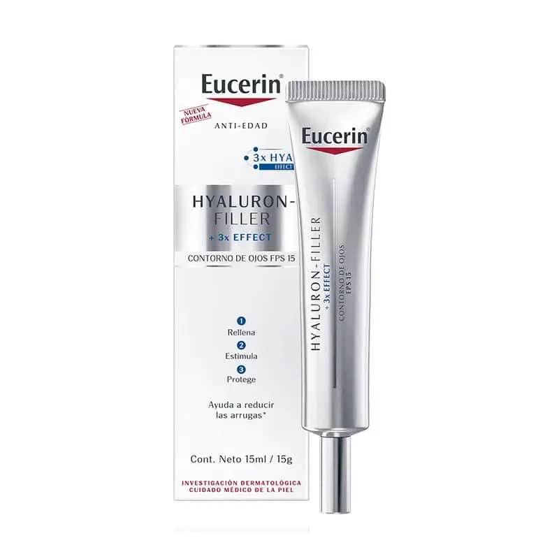 Eucerin Hyaluron-Filler Contorno Ojos FPS 15 15ml