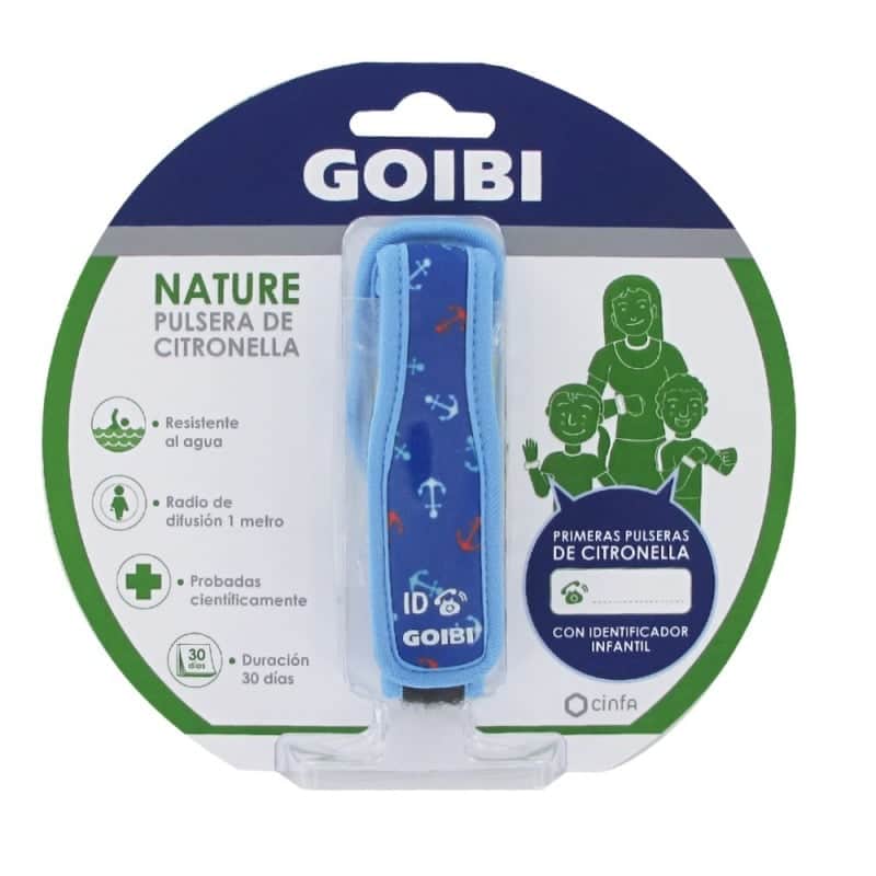 Goibi Nature Pulsera Citronela Anclas 1 unidad