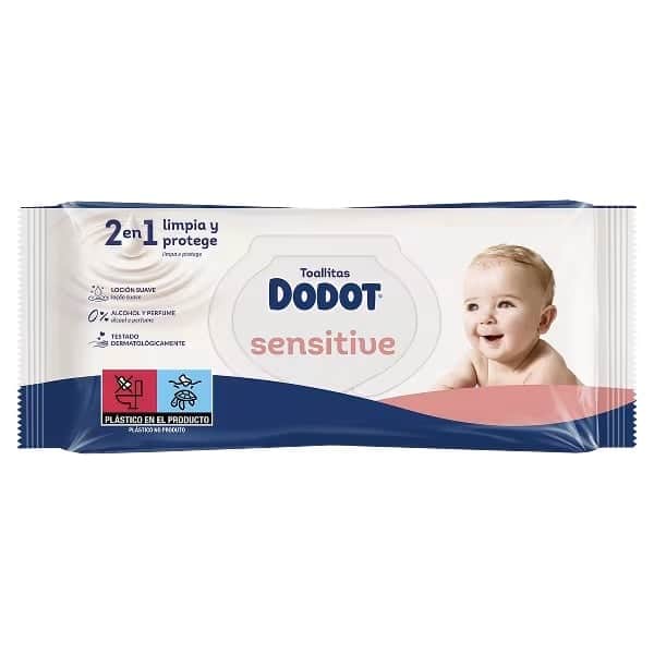 Dodot Toallitas Sensitive 54 Unidades